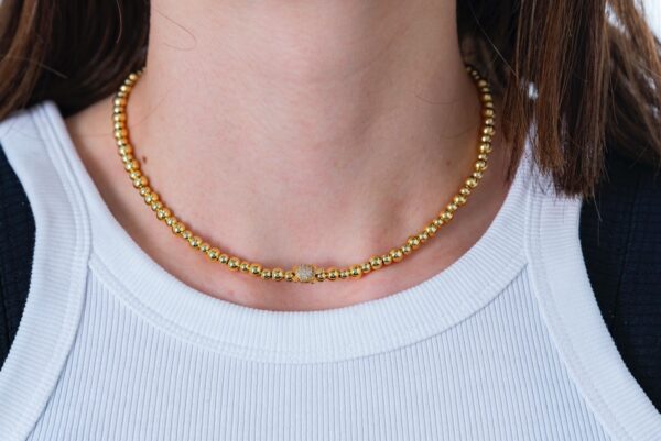 Sheen Choker Turtle Pendant