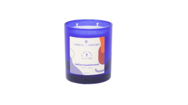 Indian Sandalwood Special Edition Glass Medium Candle