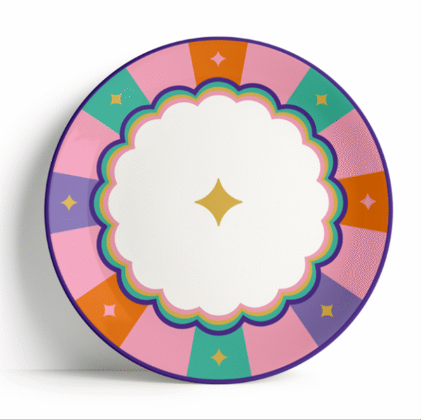 Circus Collection Porcelain Dinner Plate