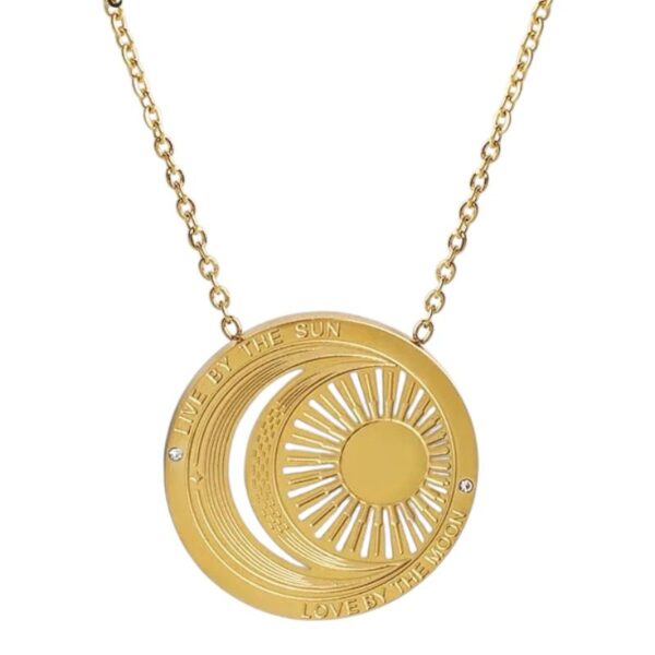Sun and Moon Necklace