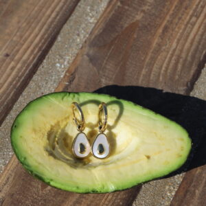 Avocado earrings